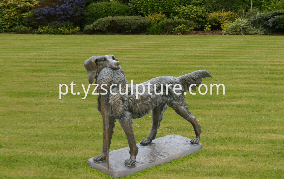 Classical-Bronze-Statues-Garden-rnaments-hunting-dog